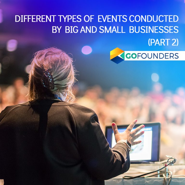 Types of Events by Small Business