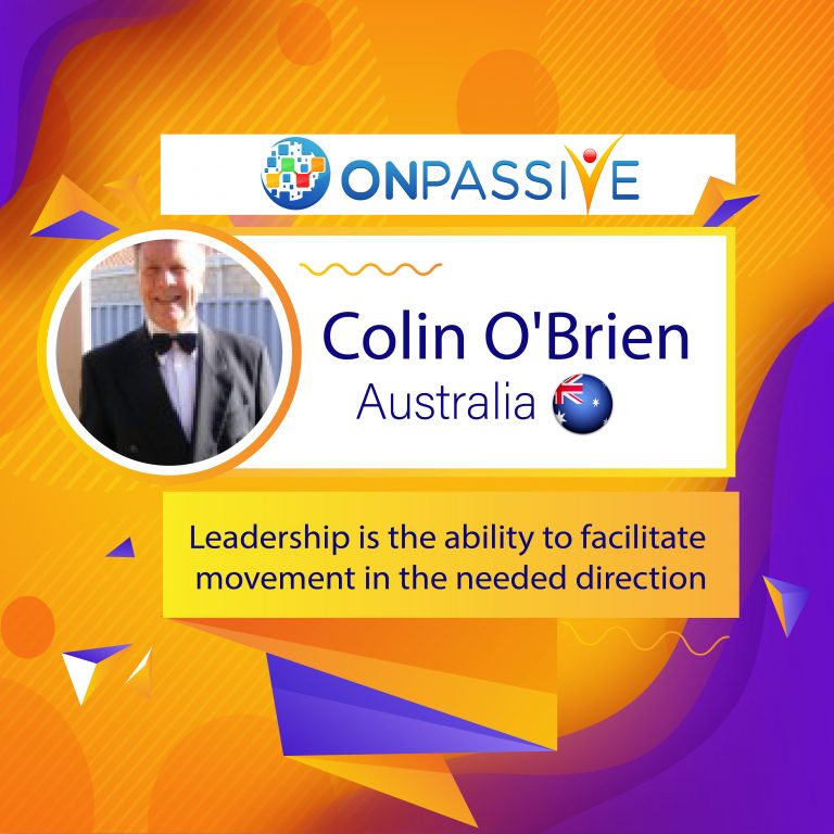 Colin O'Brien ONPASSIVE Community