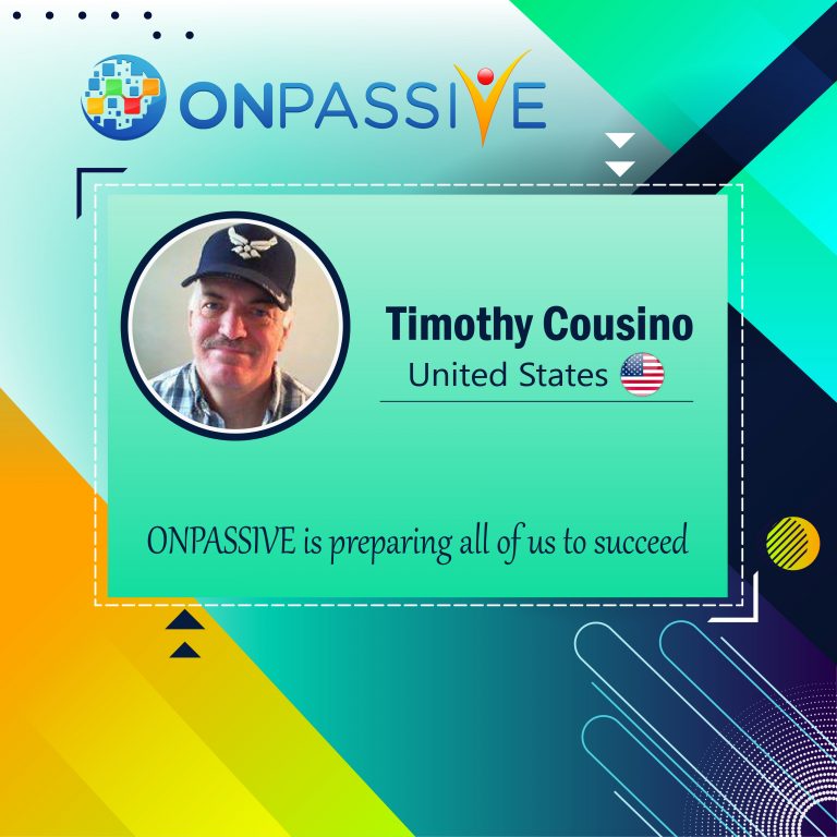 timothy cousino ONPASSIVE Community