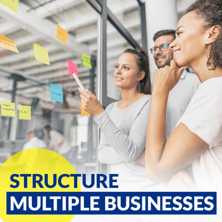 structuring multiple businesses