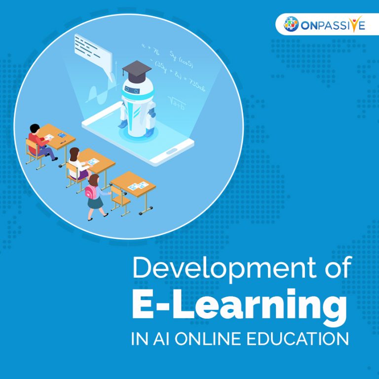 Development of E-Learning in AI Online Education