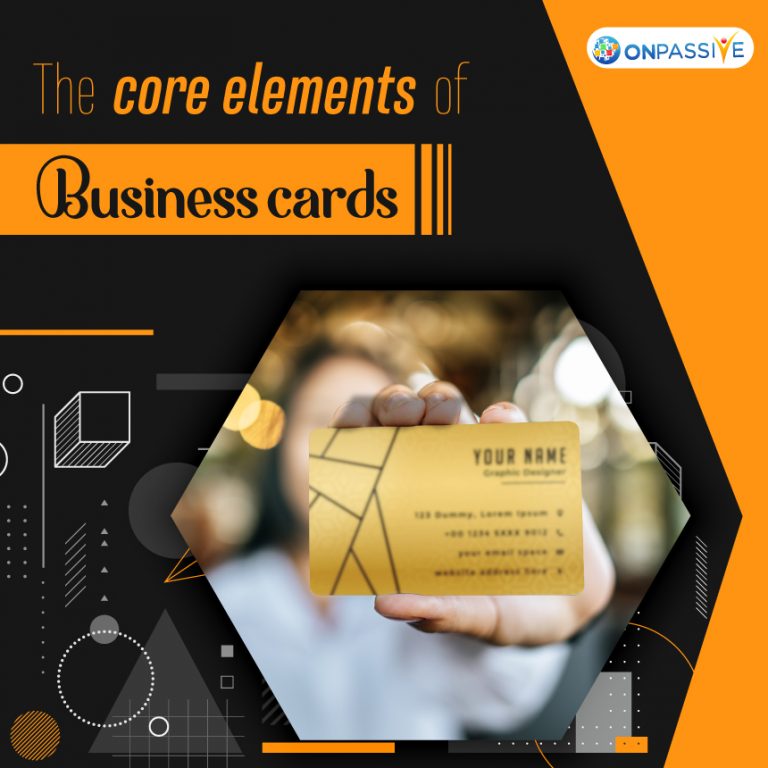 The core elements of Business cards
